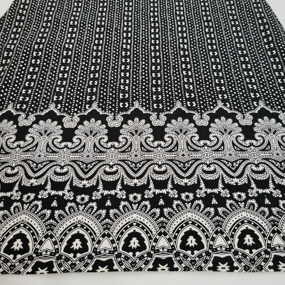 White House Black Market Dress Sleeveless Embroidered Size M - Picture 6 of 13